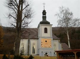 Slavnost žehnání kostela sv. Anny v Jedlce
